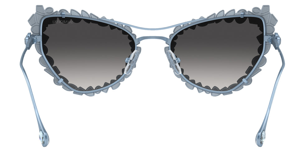Swarovski SK7011 40198G 56 - Matte Light Blue / Gray Gradient #id:sk701140198g_s:104115