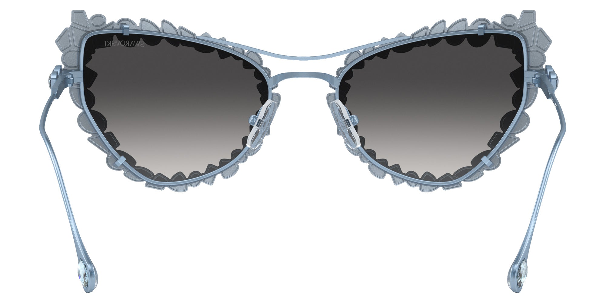Swarovski SK7011 40198G 56 - Matte Light Blue / Gray Gradient #id:sk701140198g_s:104115