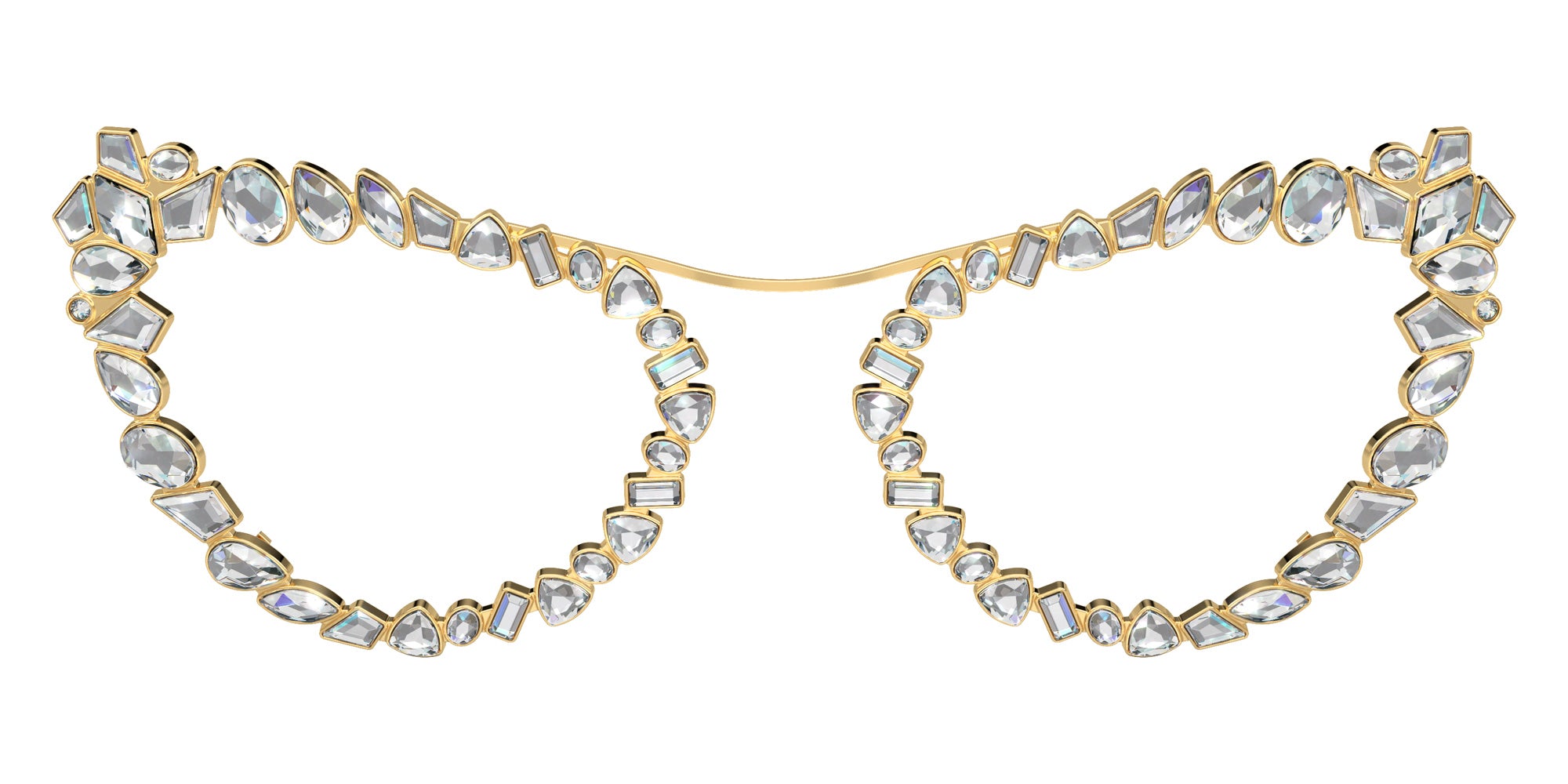 Swarovski SK7011 402263 56 - Gold / Light Brown #id:sk7011402263_s:106130
