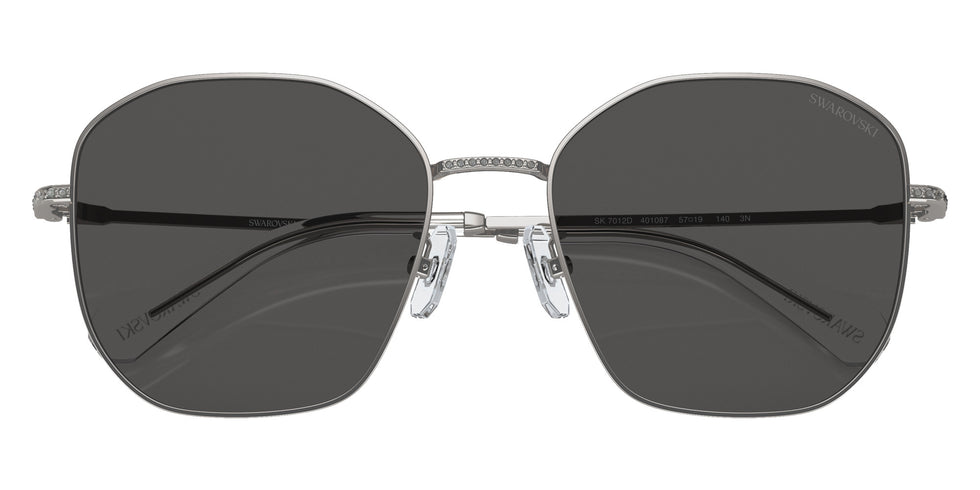 Swarovski SK7012D 401087 57 - Gunmetal / Dark Gray #id:sk7012d401087_s:102120