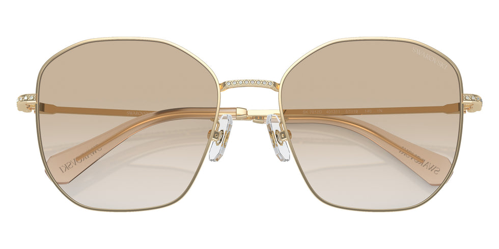 Swarovski SK7012D 401311 57 - Pale Gold / Gray Gradient #id:sk7012d401311_s:106120