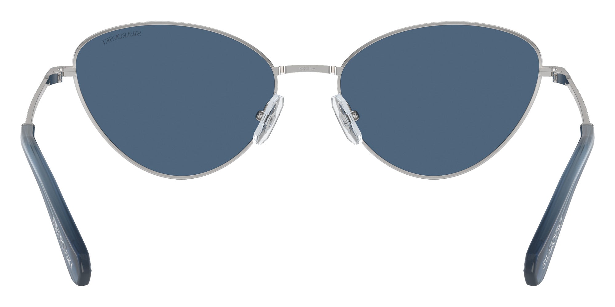 Swarovski SK7014 400155 58 - Silver / Dark Blue #id:sk7014400155_s:100115