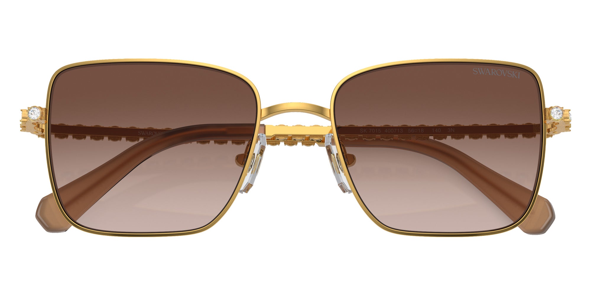 Swarovski SK7015 400713 53 - Yellow Gold / Gradient Brown #id:sk7015400713_s:108120