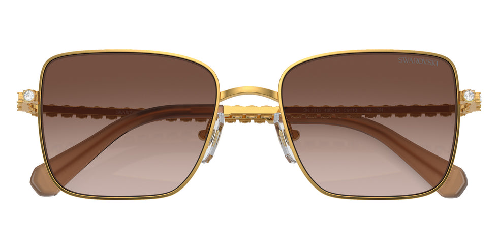 Swarovski SK7015 400713 53 - Yellow Gold / Gradient Brown #id:sk7015400713_s:108120