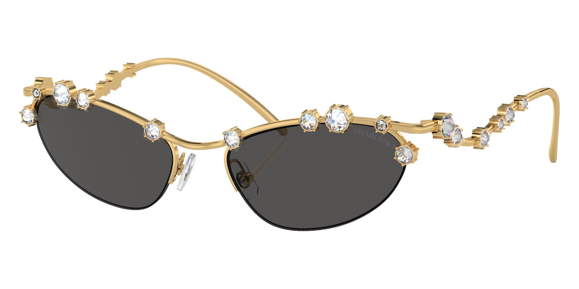 Swarovski SK7016 400487 56 - Gold / Dark Gray #id:sk7016400487_s:102105