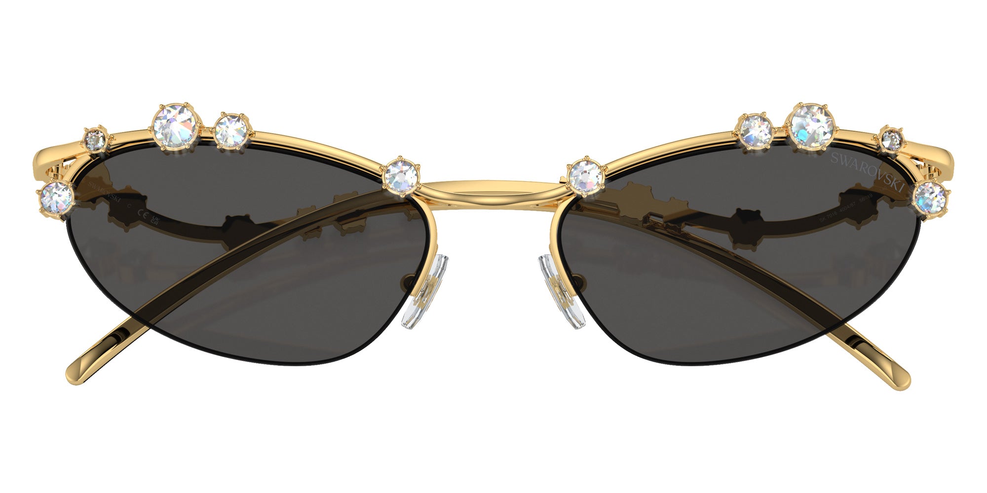Swarovski SK7016 400487 56 - Gold / Dark Gray #id:sk7016400487_s:102120