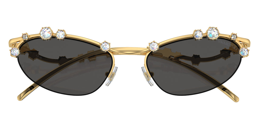 Swarovski SK7016 400487 56 - Gold / Dark Gray #id:sk7016400487_s:102120