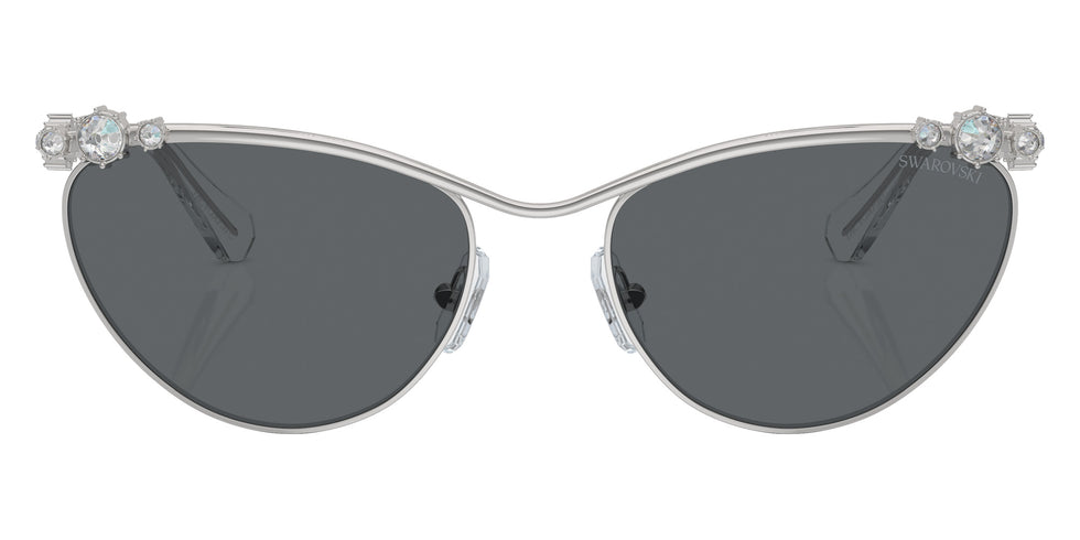 Swarovski SK7017 400187 58 - Silver / Dark Gray #id:sk7017400187_s:100100