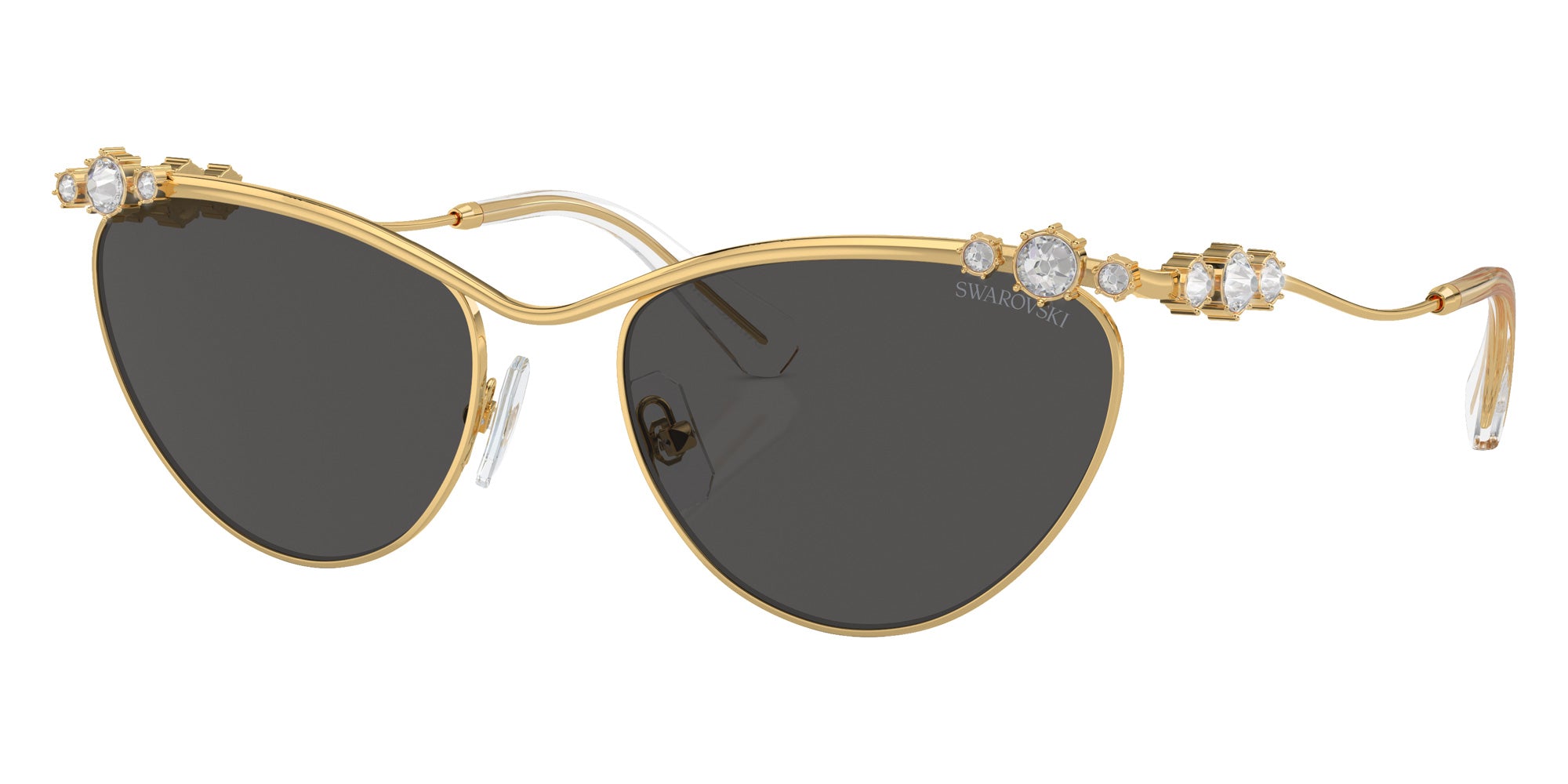 Swarovski SK7017 400487 58 - Gold / Dark Gray #id:sk7017400487_s:104105
