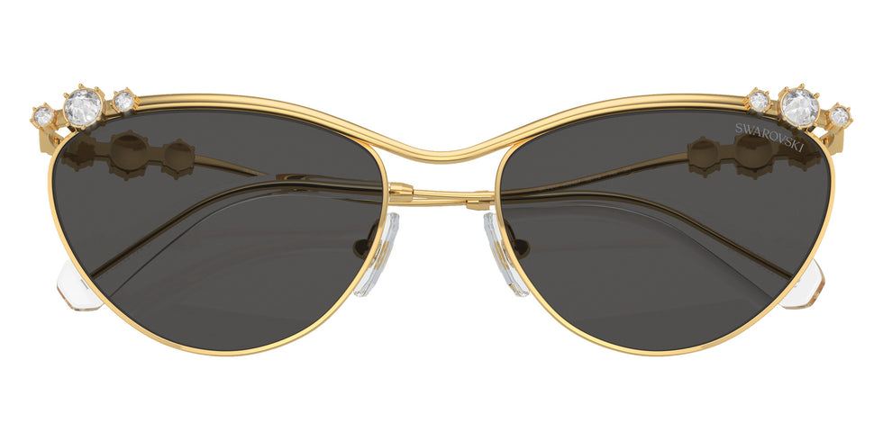 Swarovski SK7017 400487 58 - Gold / Dark Gray #id:sk7017400487_s:104120