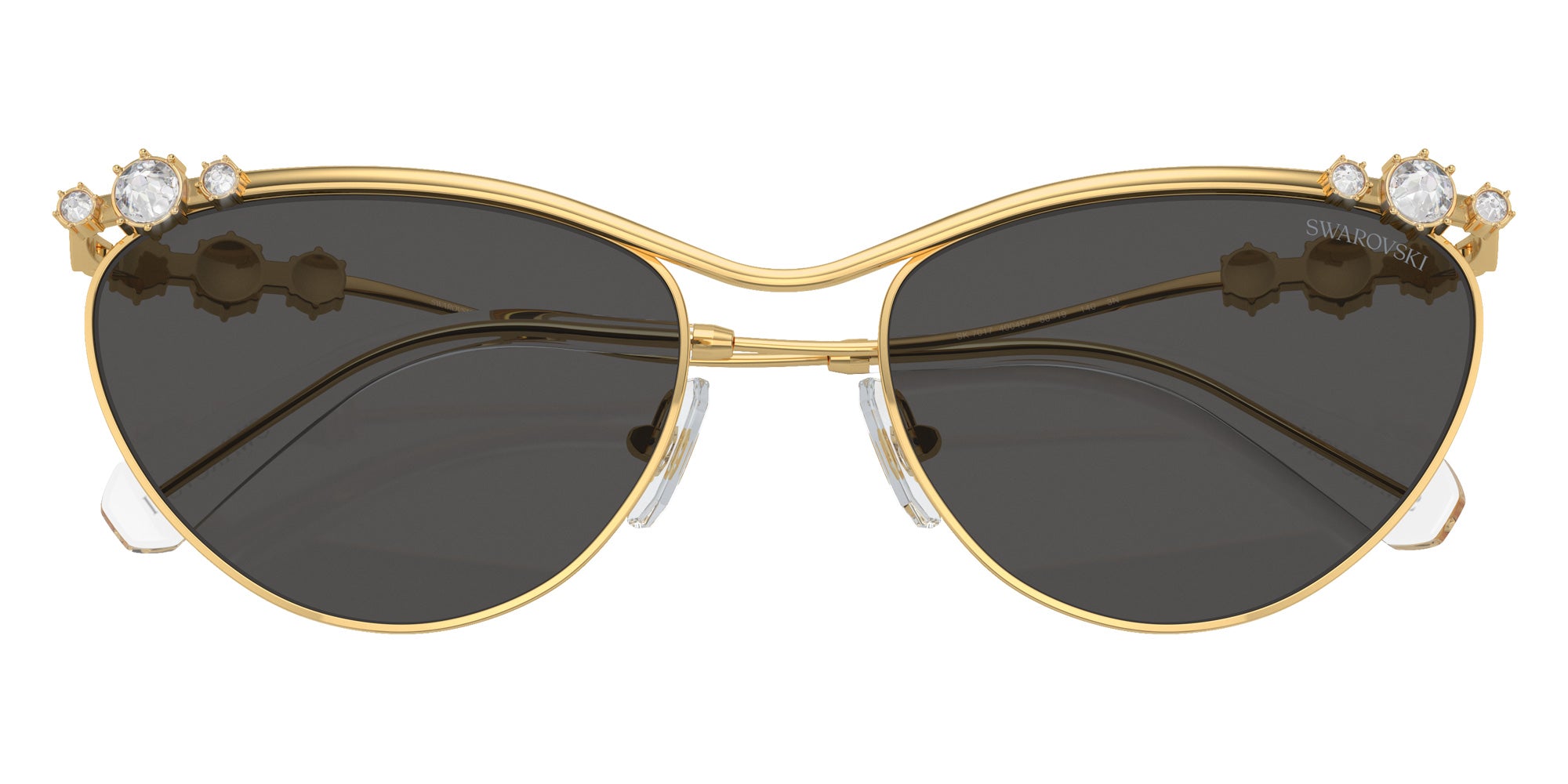 Swarovski SK7017 400487 58 - Gold / Dark Gray #id:sk7017400487_s:104120
