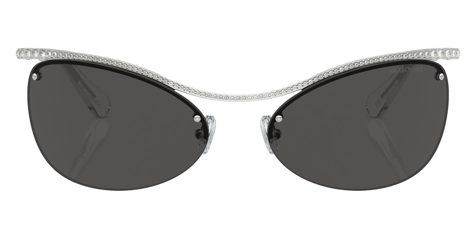 Swarovski SK7018 400187 63 - Silver / Dark Gray #id:sk7018400187_s:100100