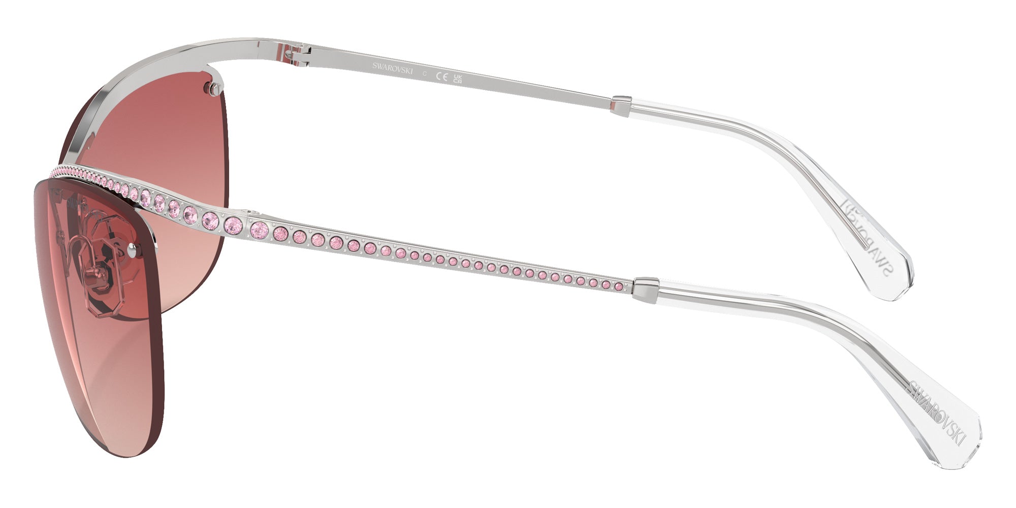 Swarovski SK7018 4001A5 63 - Silver / Pink Gradient Red #id:sk70184001a5_s:102110