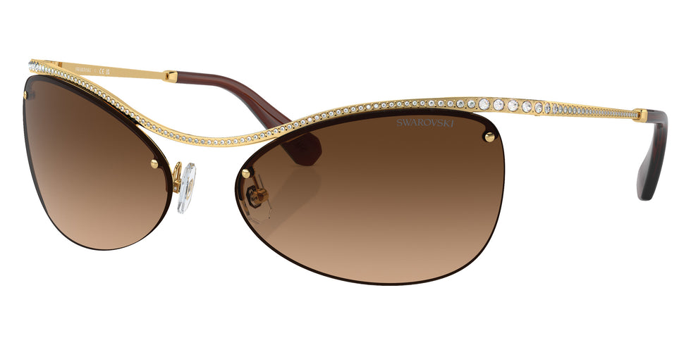 Swarovski SK7018 400474 63 - Gold / Gradient Brown #id:sk7018400474_s:104105