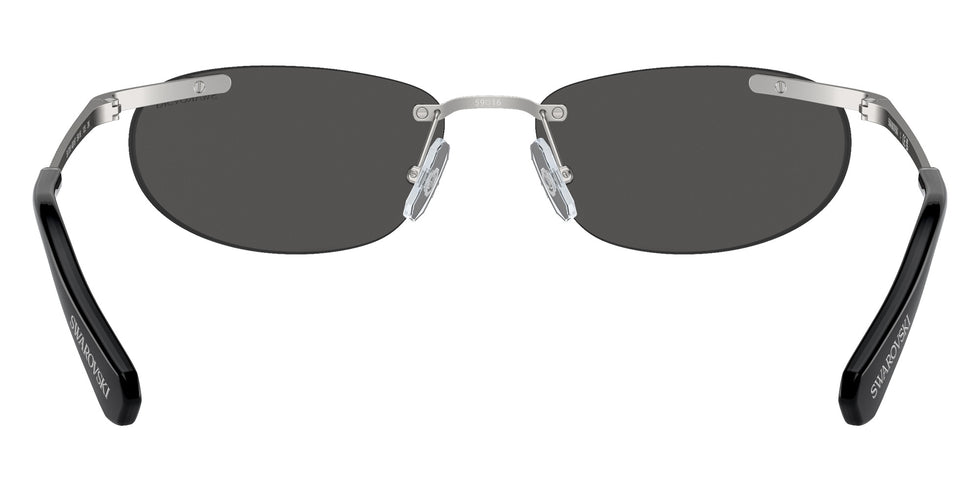 Swarovski SK7019 400187 59 - Matte Silver / Dark Gray #id:sk7019400187_s:100115