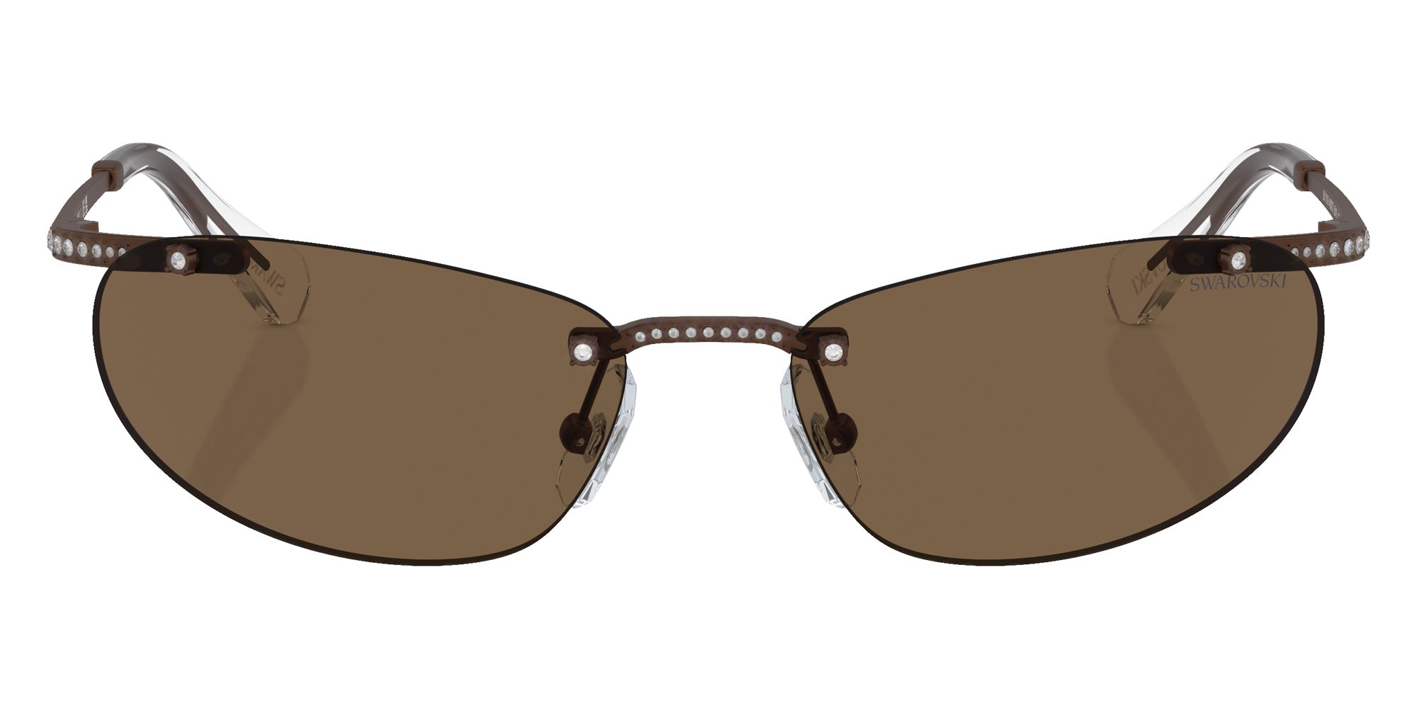 Swarovski SK7019 400273 59 - Matte Brown / Dark Brown #id:sk7019400273_s:102100