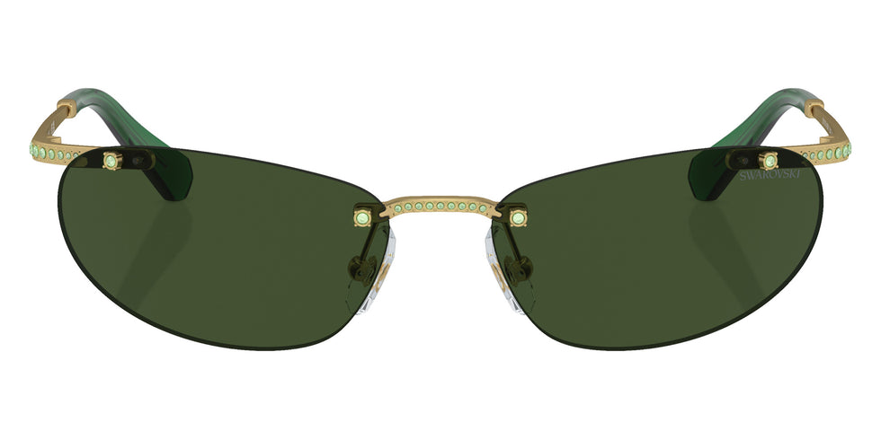 Swarovski SK7019 402471 59 - Matte Gold / Green #id:sk7019402471_s:104100