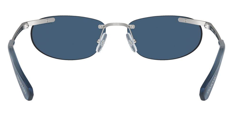 Swarovski SK7019 402555 59 - Matte Silver / Dark Blue #id:sk7019402555_s:106115