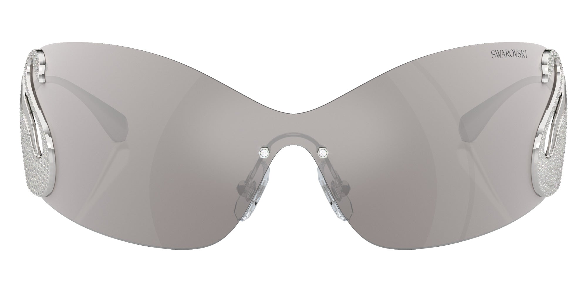Swarovski SK7020 40016G 134 - Silver / Light Gray Mirrored Silver #id:sk702040016g_s:100100