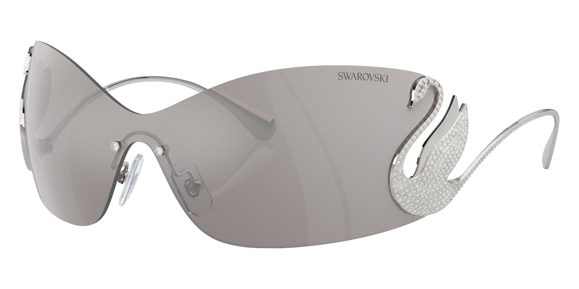 Swarovski SK7020 40016G 134 - Silver / Light Gray Mirrored Silver #id:sk702040016g_s:100105