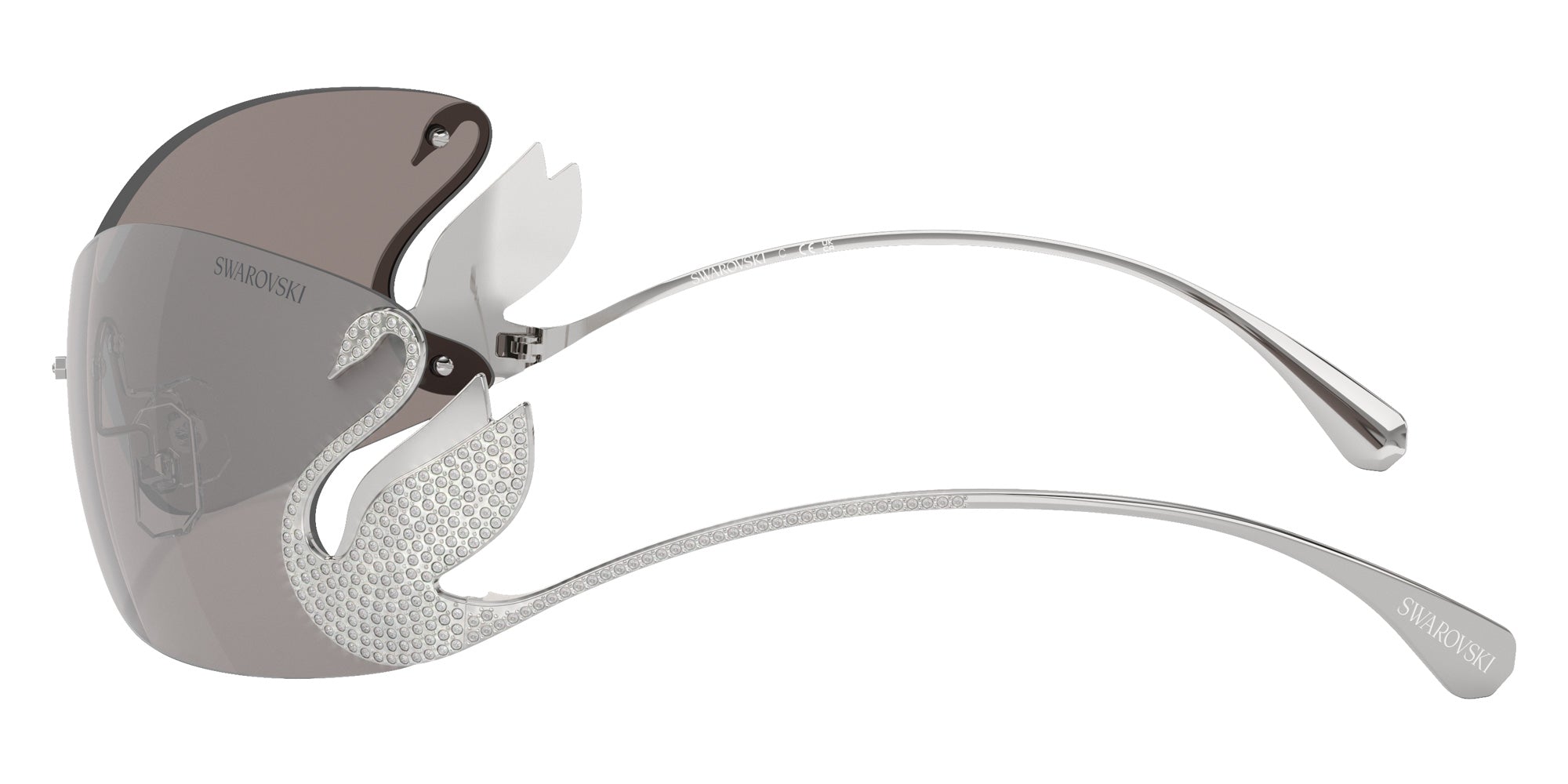 Swarovski SK7020 40016G 134 - Silver / Light Gray Mirrored Silver #id:sk702040016g_s:100110