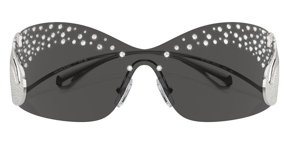 Swarovski SK7020 400187 134 - Silver / Dark Gray #id:sk7020400187_s:102120