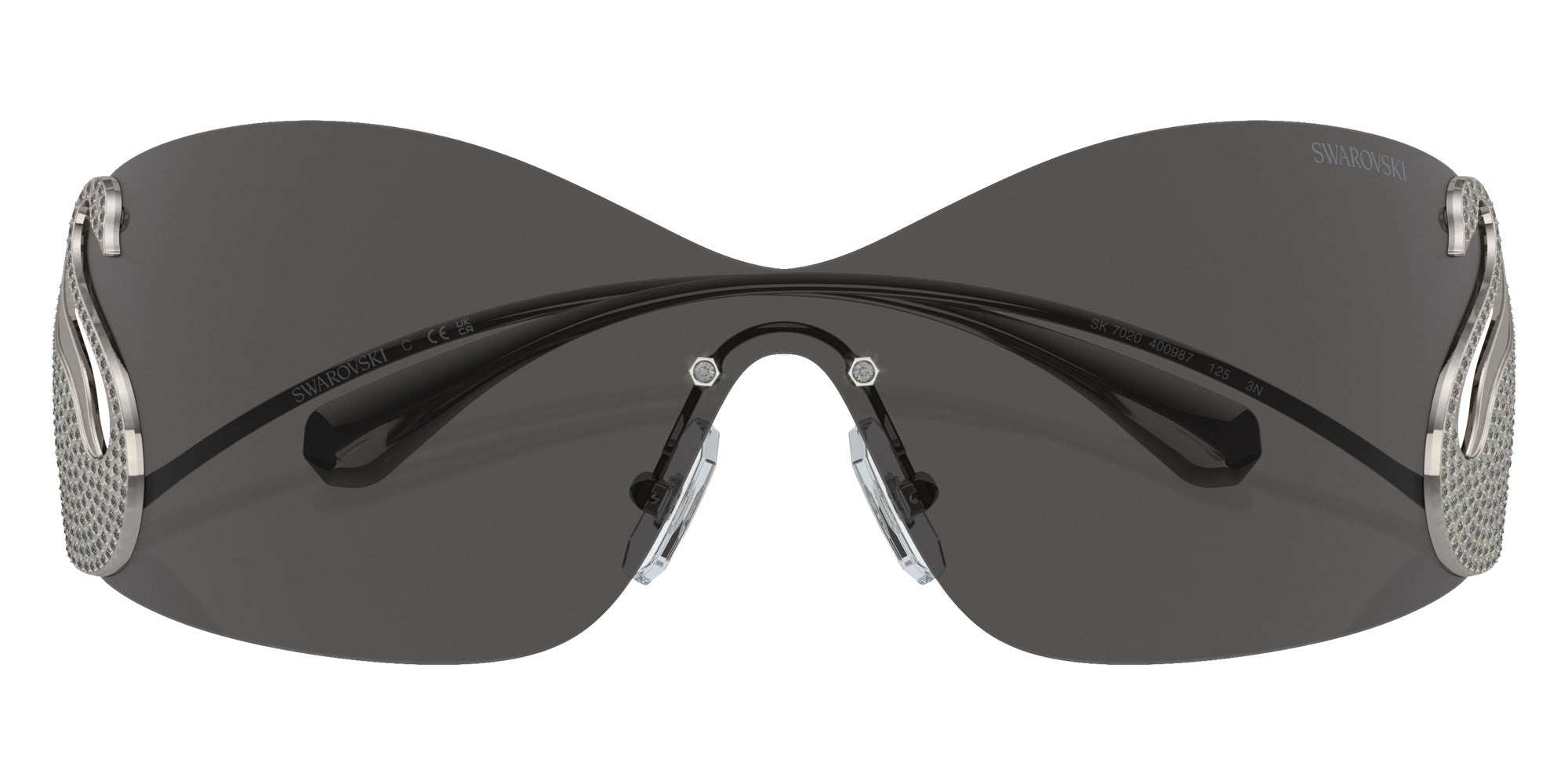 Swarovski SK7020 400987 134 - Gunmetal / Dark Gray #id:sk7020400987_s:104120