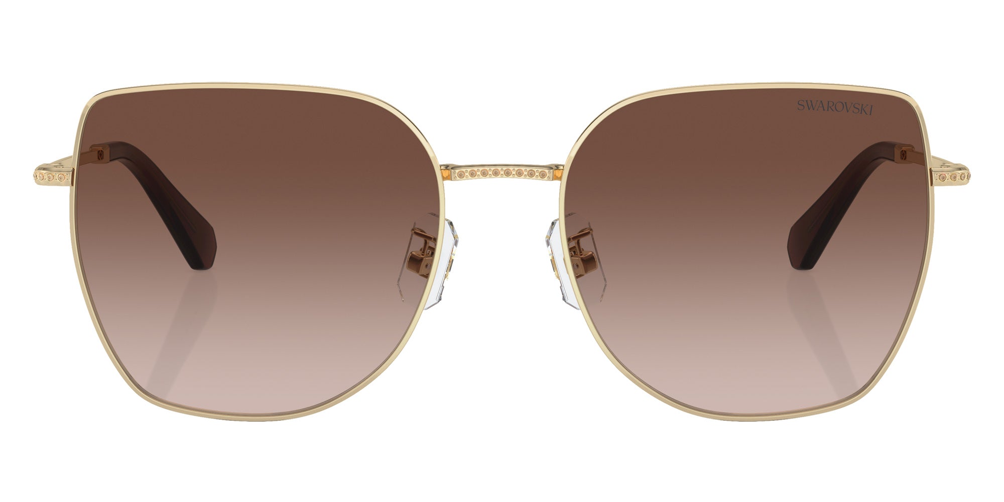 Swarovski SK7021D 400213 59 - Pale Gold / Gradient Brown #id:sk7021d400213_s:100100