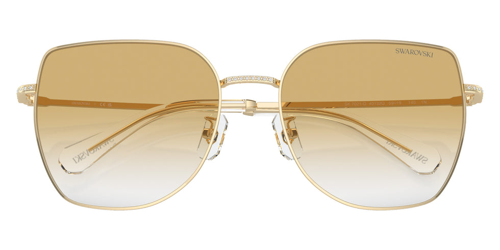 Swarovski SK7021D 40132Q 59 - Pale Gold / Clear Gradient Yellow #id:sk7021d40132q_s:102120