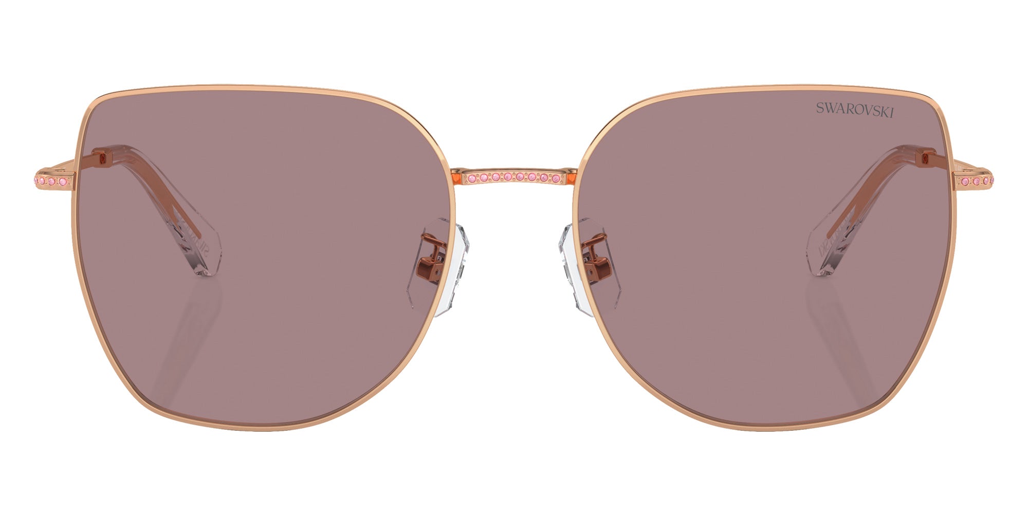 Swarovski SK7021D 40147N 59 - Rose Gold / Light Purple Brown #id:sk7021d40147n_s:104100