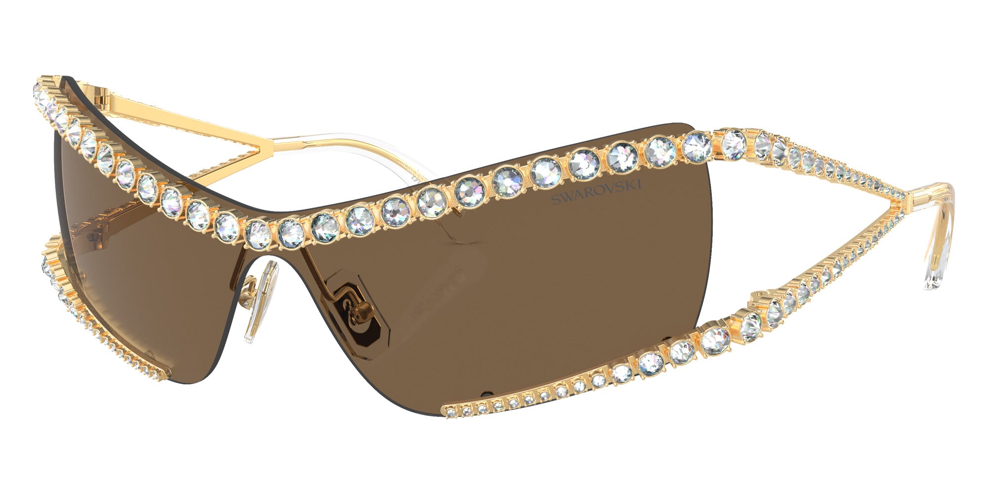 Swarovski SK7022 400473 133 - Gold / Dark Brown #id:sk7022400473_s:102105