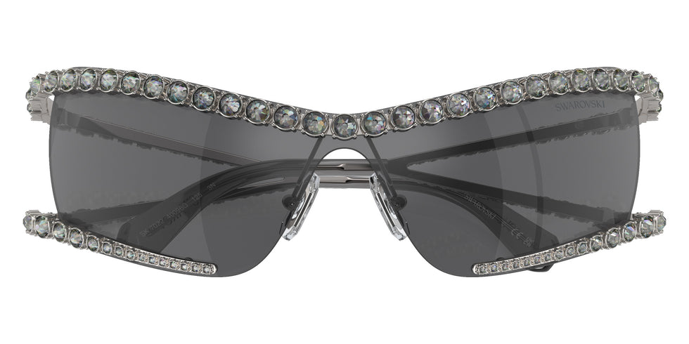 Swarovski SK7022 40096G 133 - Gunmetal / Gray Mirrored Black #id:sk702240096g_s:106120