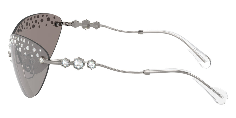Swarovski SK7023 40096G 137 - Gunmetal / Light Gray Mirrored Silver #id:sk702340096g_s:100110