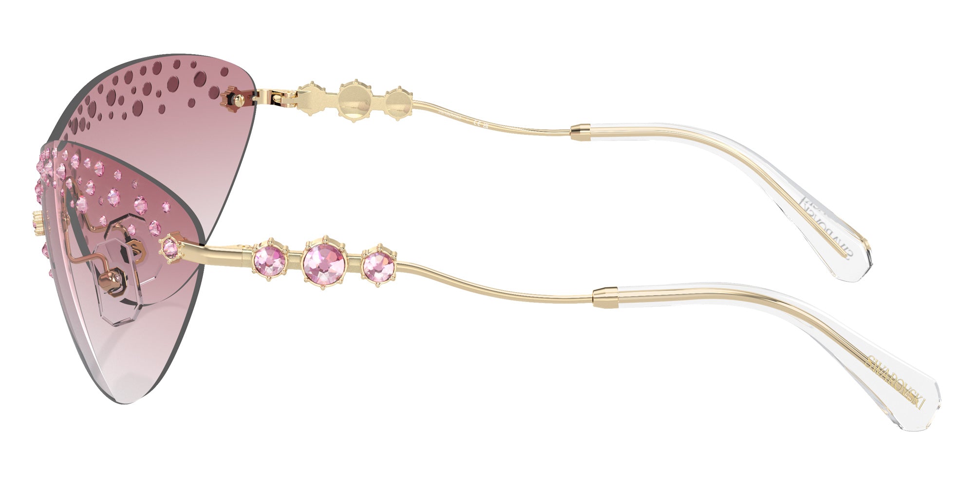 Swarovski SK7023 40138D 137 - Pale Gold / Clear Gradient Pink #id:sk702340138d_s:102110