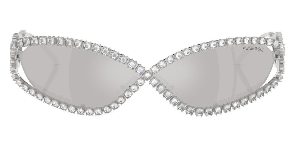 Swarovski SK7024 40016G 65 - Silver / Light Gray Mirrored Silver #id:sk702440016g_s:100100