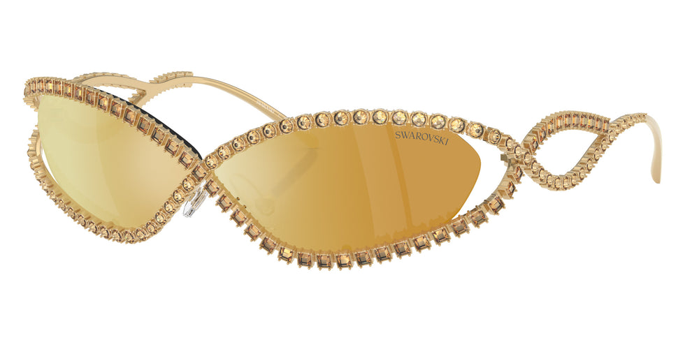 Swarovski SK7024 40047P 65 - Gold / Brown Mirrored Gold #id:sk702440047p_s:102105