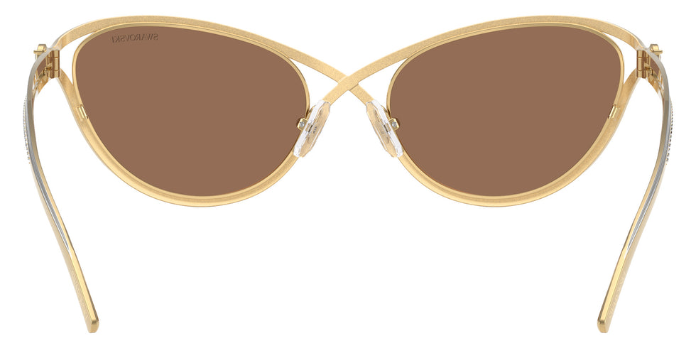 Swarovski SK7025 400473 58 - Gold / Dark Brown #id:sk7025400473_s:102115