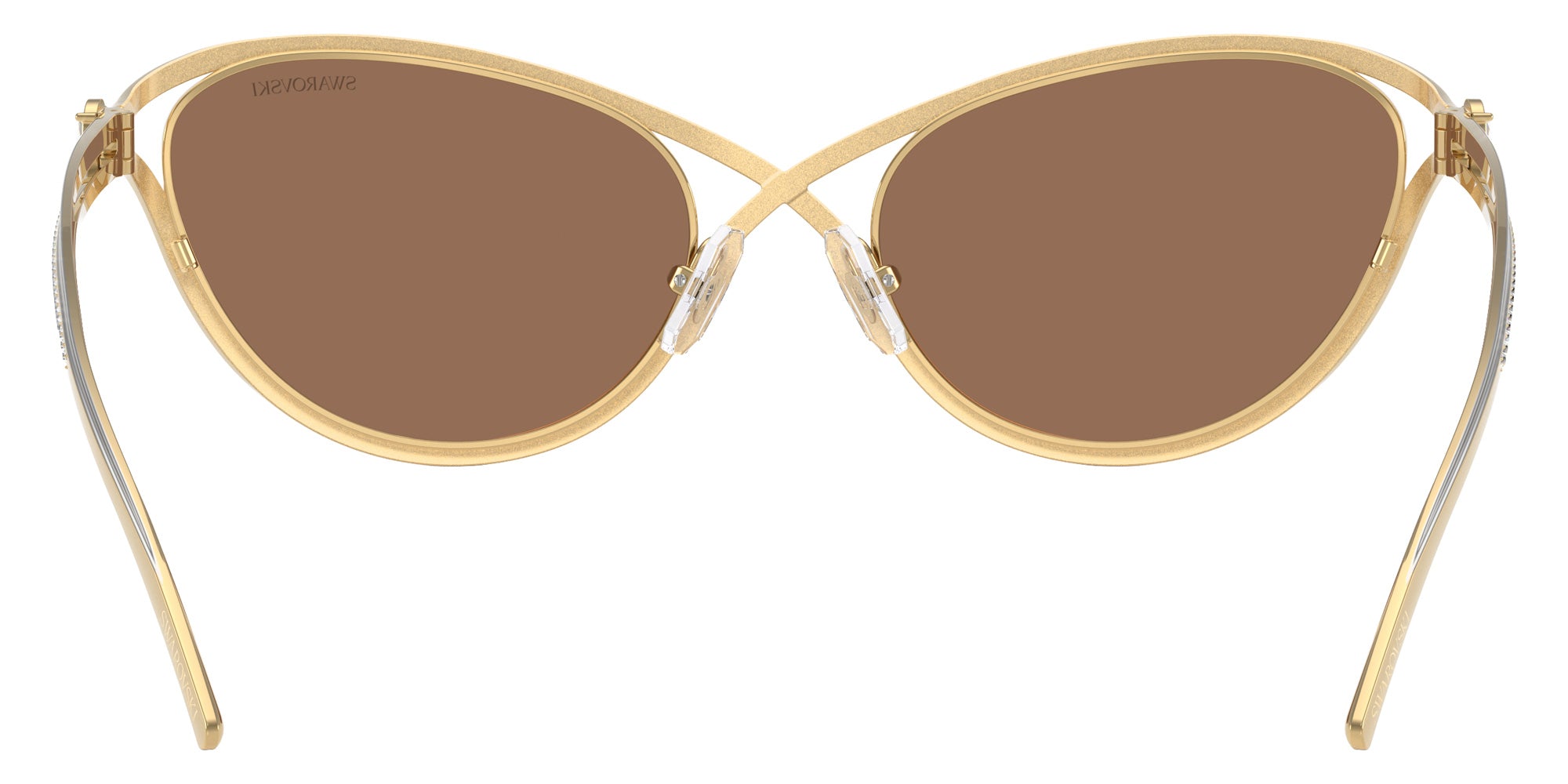 Swarovski SK7025 400473 58 - Gold / Dark Brown #id:sk7025400473_s:102115