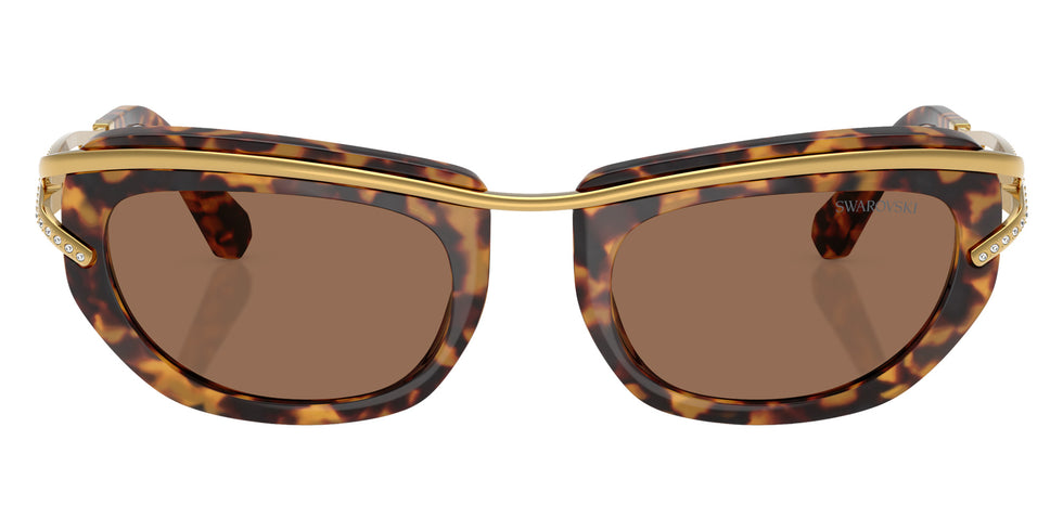Swarovski SK7026 403573 52 - Light Havana / Dark Brown #id:sk7026403573_s:102100