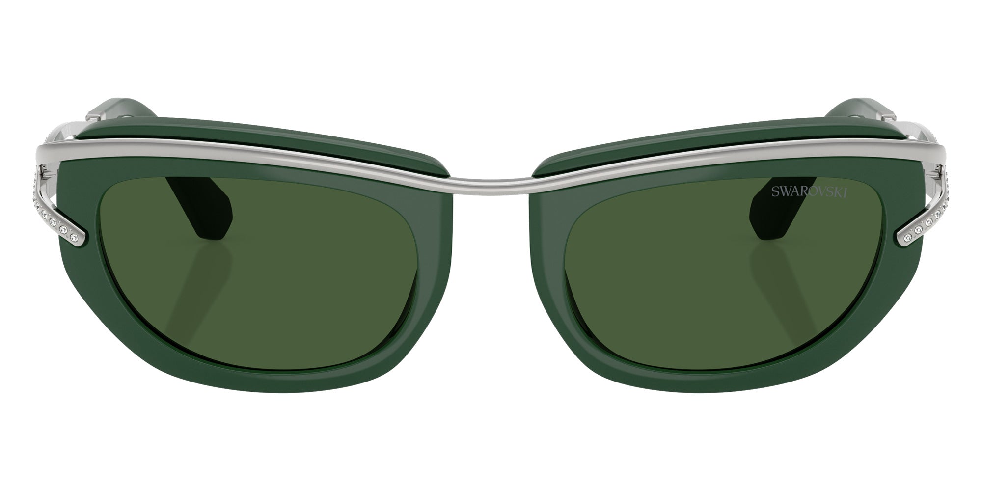 Swarovski SK7026 403671 52 - Dark Green / Dark Green #id:sk7026403671_s:104100