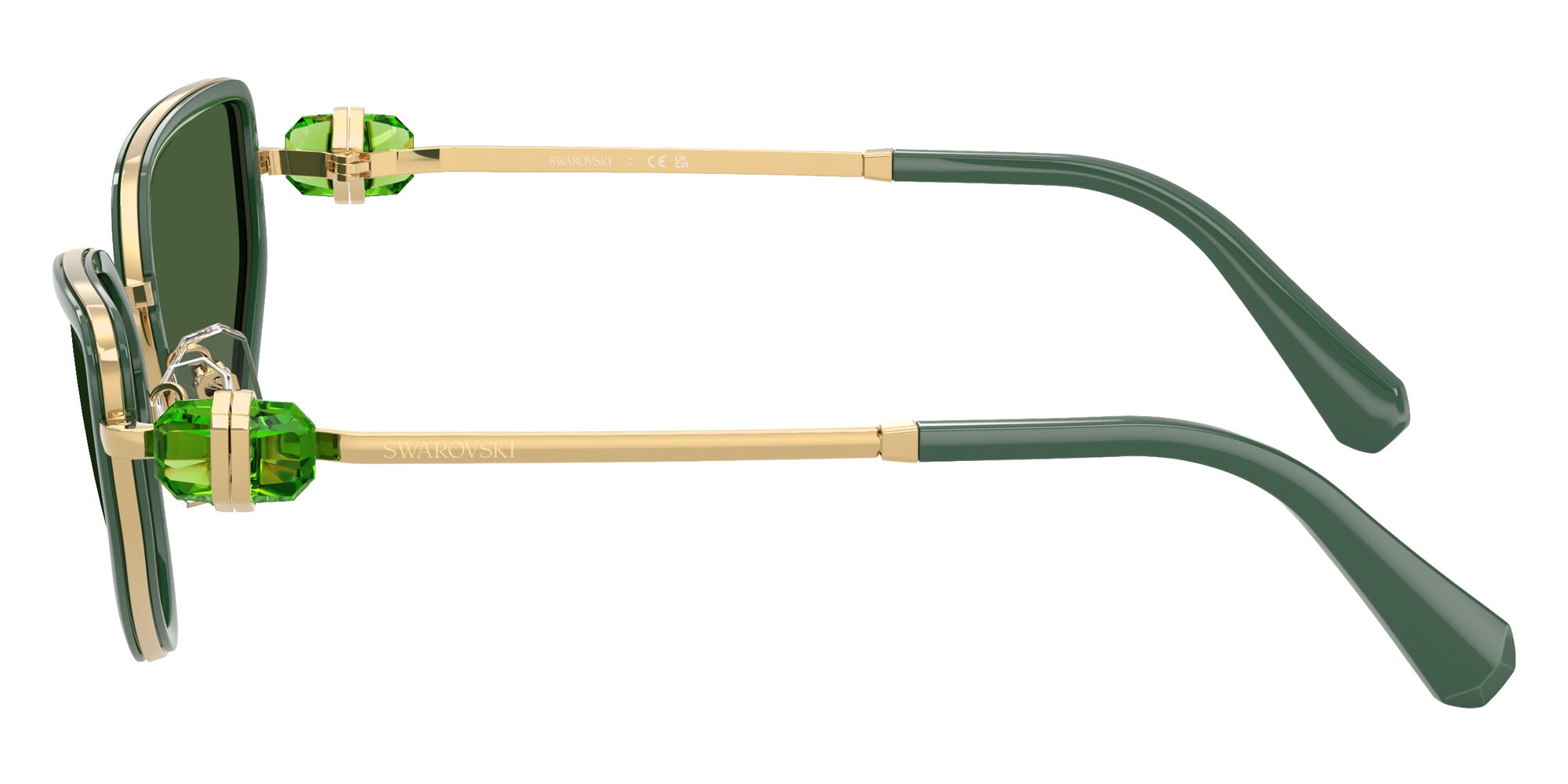 Swarovski SK7027 403371 56 - Gold/Dark Green / Dark Green #id:sk7027403371_s:104110