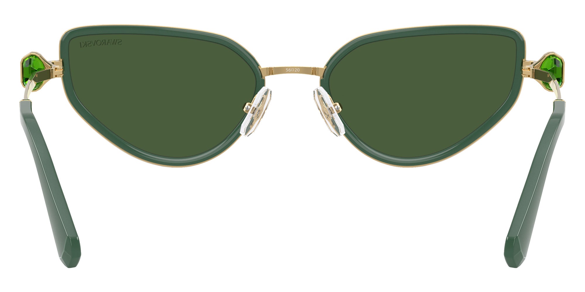 Swarovski SK7027 403371 56 - Gold/Dark Green / Dark Green #id:sk7027403371_s:104115