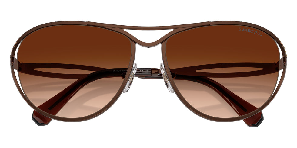 Swarovski SK7028 400274 59 - Brown / Brown Gradient #id:sk7028400274_s:100120