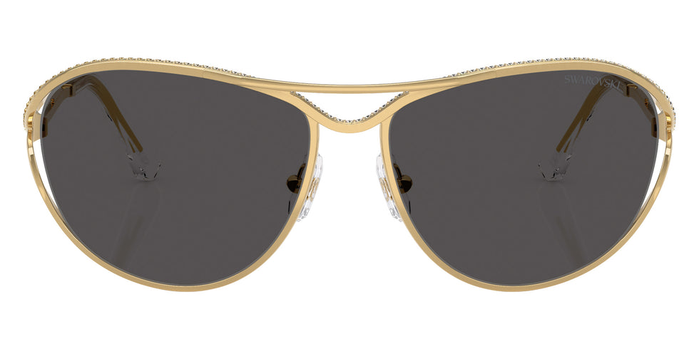 Swarovski SK7028 400487 59 - Gold / Dark Gray #id:sk7028400487_s:102100