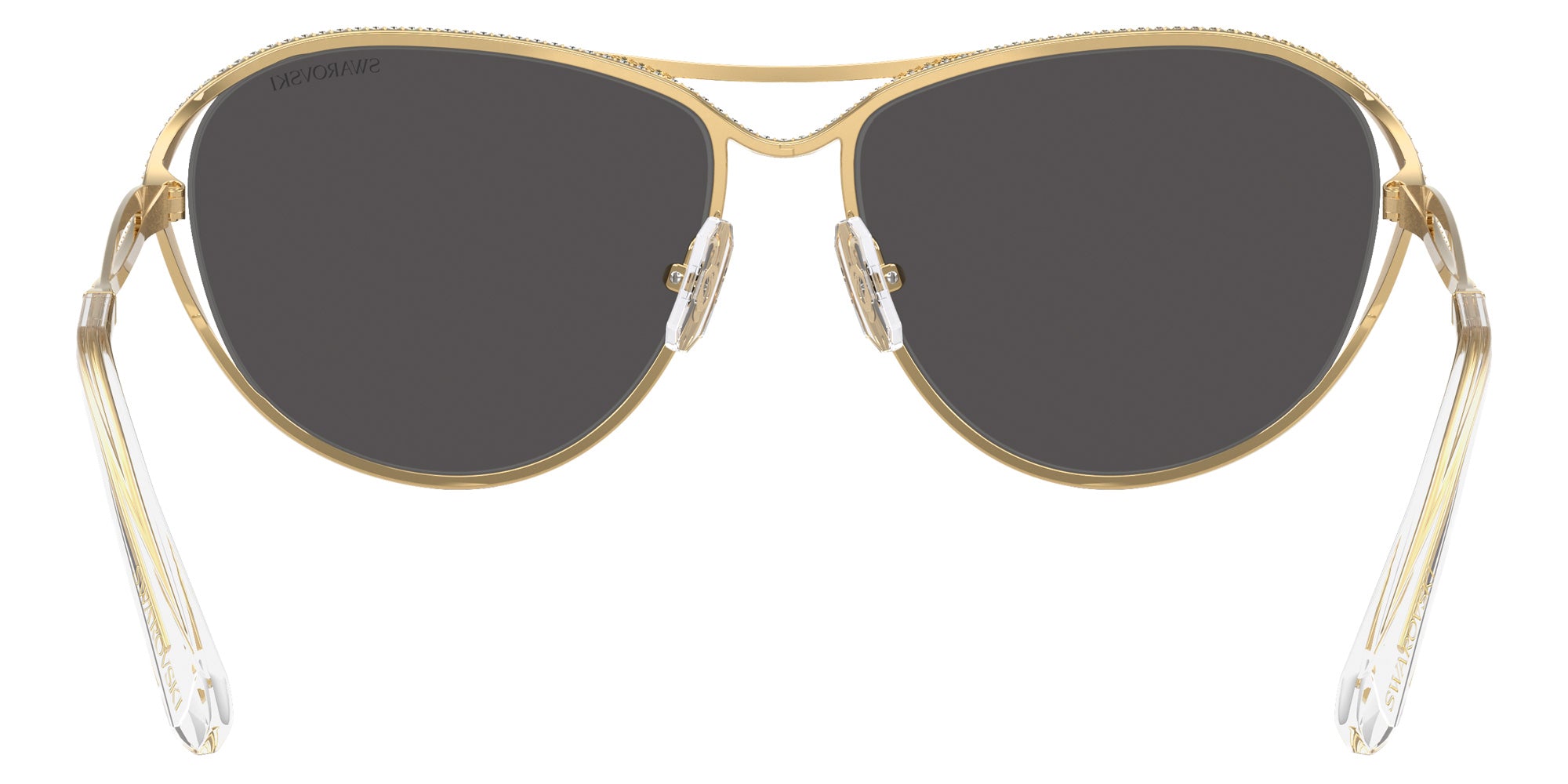 Swarovski SK7028 400487 59 - Gold / Dark Gray #id:sk7028400487_s:102115