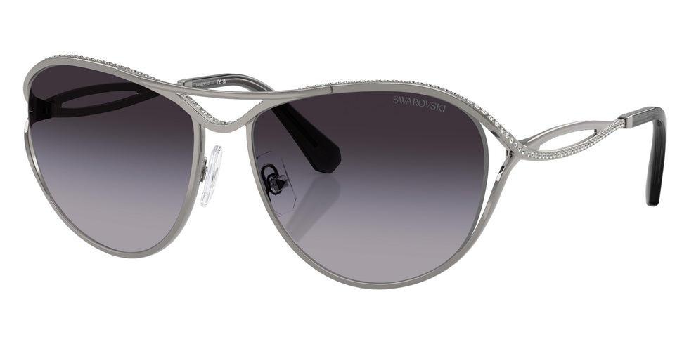 Swarovski SK7028 40098G 59 - Gunmetal / Gray Gradient #id:sk702840098g_s:106105
