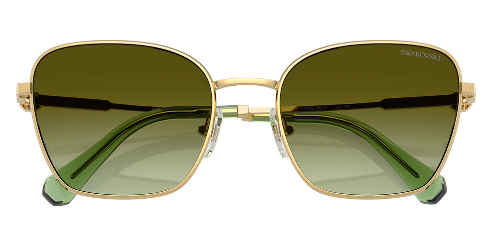 Swarovski SK7029 4004E8 55 - Gold / Green Gradient Brown #id:sk70294004e8_s:108120