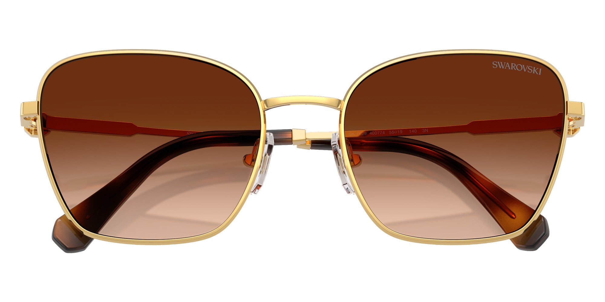 Swarovski SK7029 400774 55 - Yellow Gold / Green Gradient Brown #id:sk7029400774_s:116120