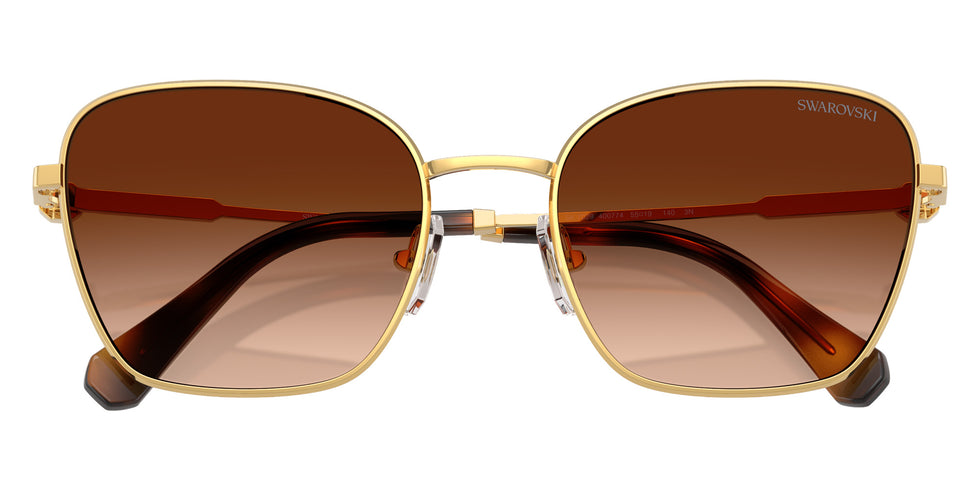 Swarovski SK7029 400774 55 - Yellow Gold / Green Gradient Brown #id:sk7029400774_s:116120