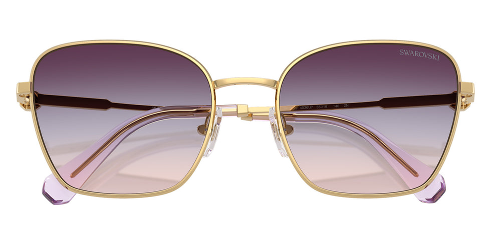 Swarovski SK7029 4036U7 55 - Gold / Gradient Brown/Blue/Violet #id:sk70294036u7_s:120120